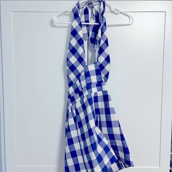 Blue and white romper by Anthropologie size 8 - Picture 2 of 5